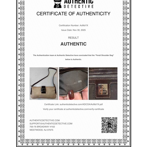 Fendi Tan and Brown Shoulder Bag - Picture 3 of 12